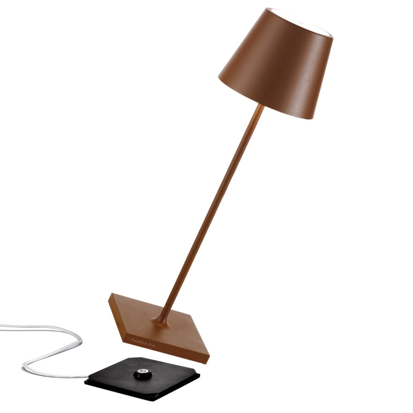 97103140 Tafellamp Poldina Bruin 2hr