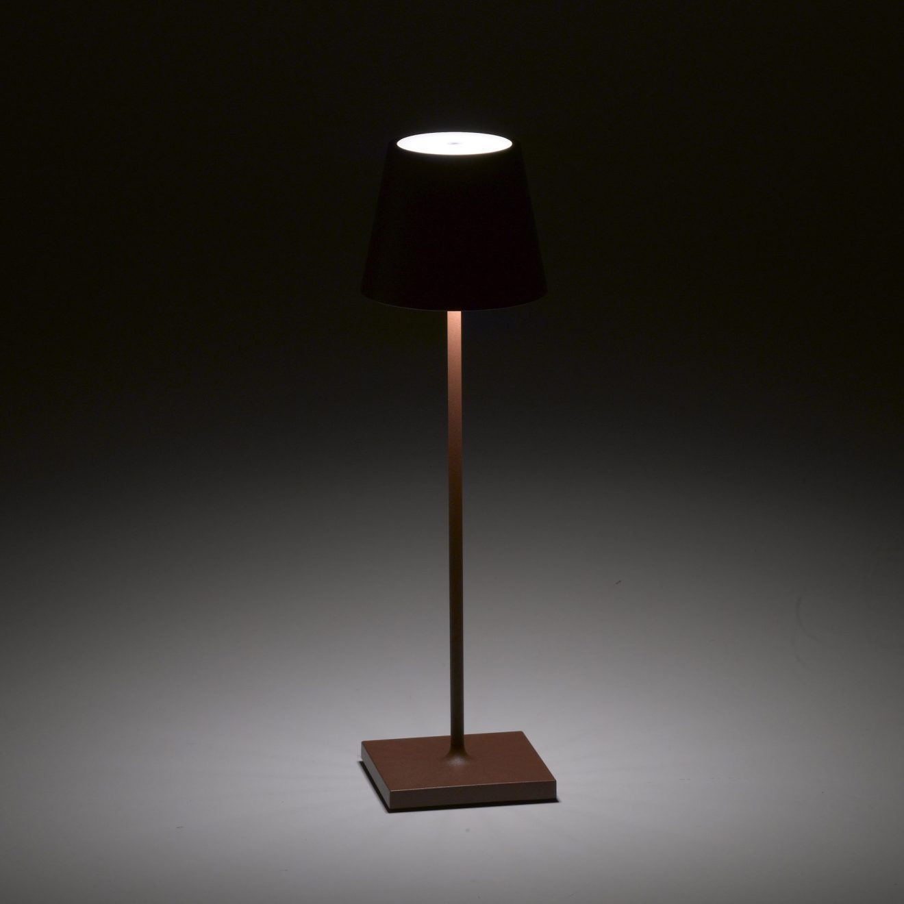 97103140 Tafellamp Poldina Bruin 3hr