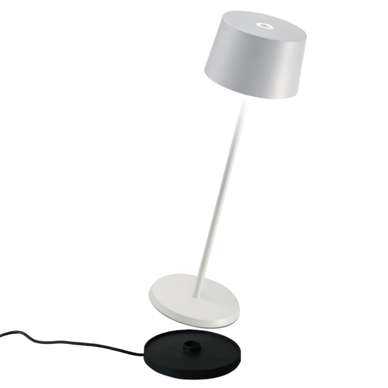 97103170 Tafellamp Olivia Wit 2hr