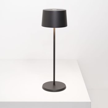 97103180 Tafellamp Olivia Antraciet 3hr