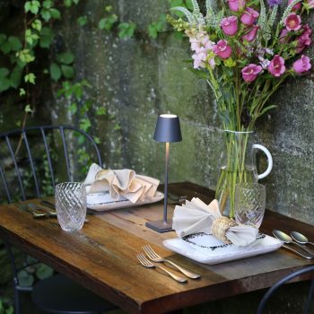 97113430 Tafellamp Poldina Micro Antraciet 4hr