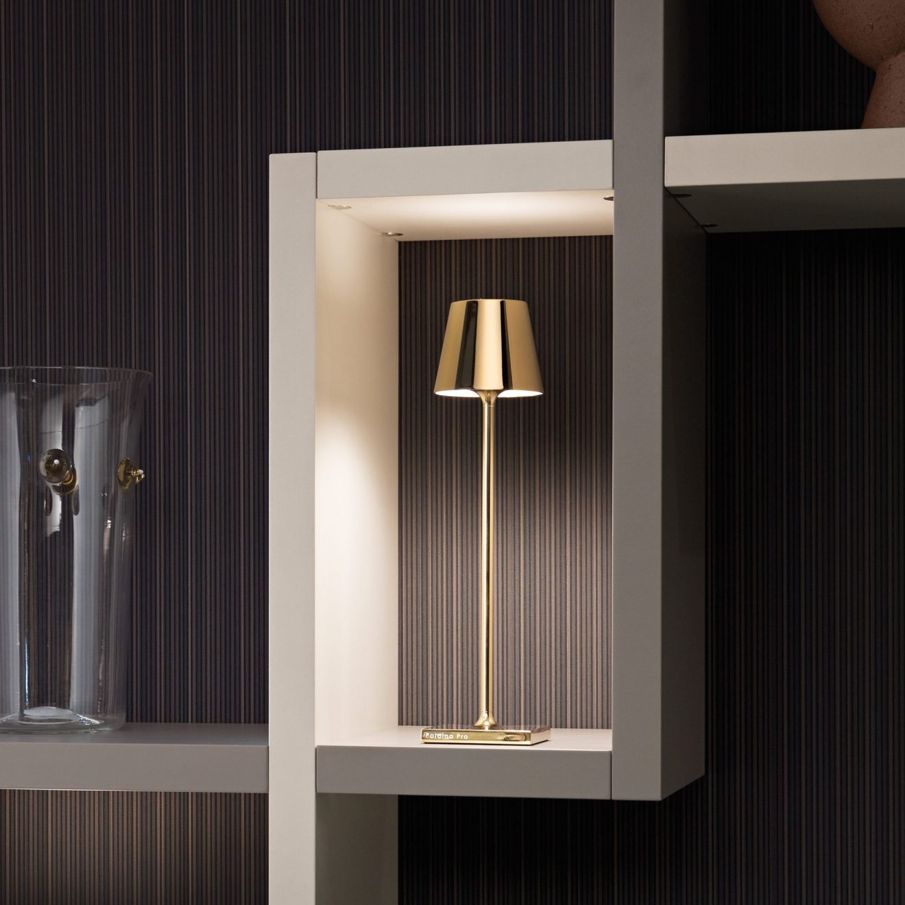 97113460 Tafellamp Poldina Micro Goud 4hr