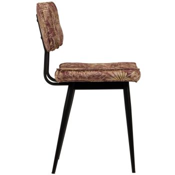 96125160 Stoel Nilly Printed Yellow 3hr