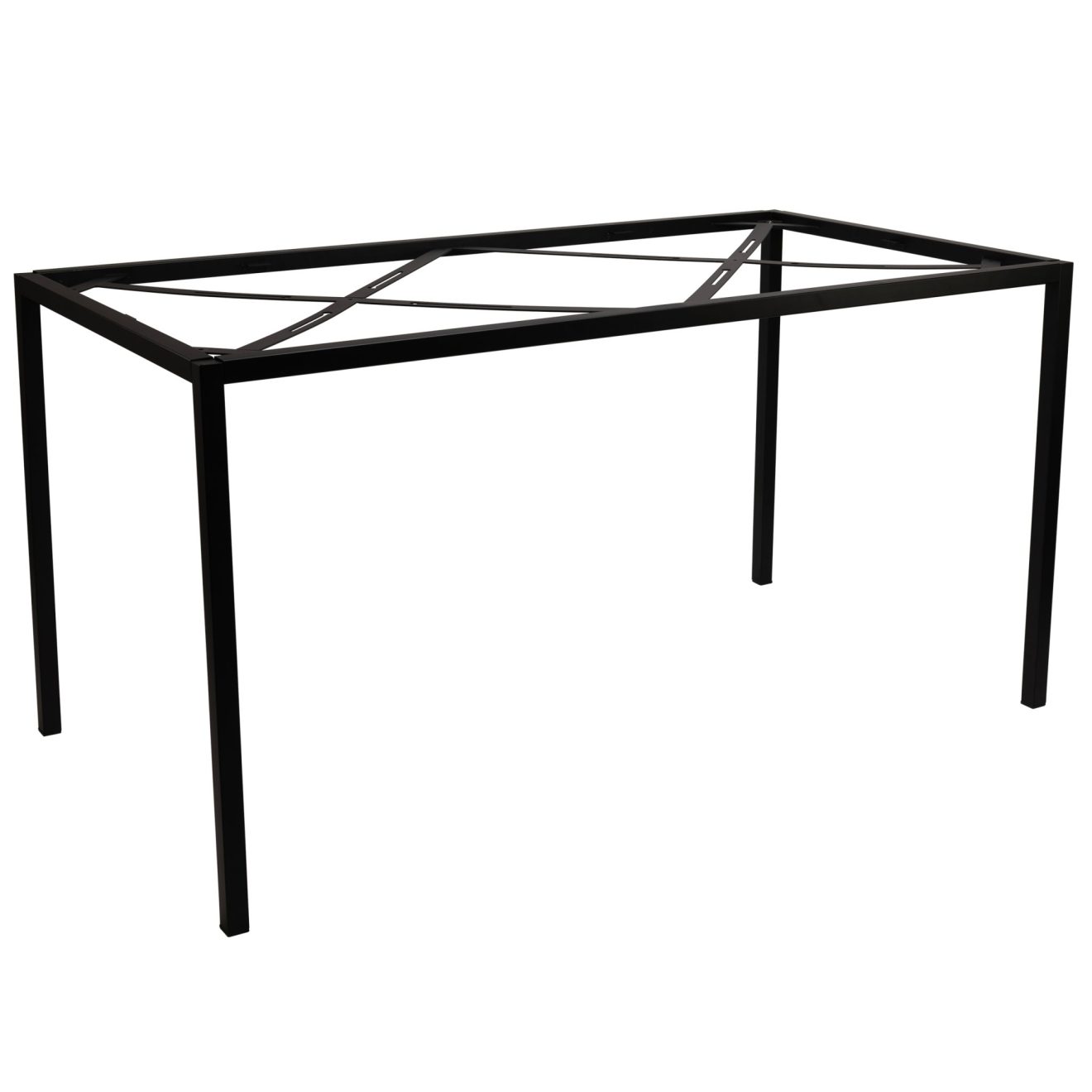 96912170 Enfiber Tafelframe 140x70 Zwart 1hr