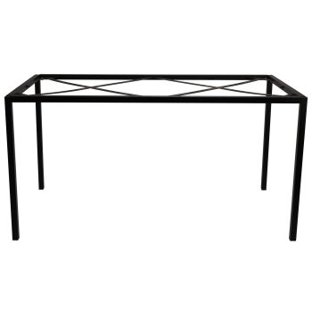 96912170 Enfiber Tafelframe 140x70 Zwart 2hr