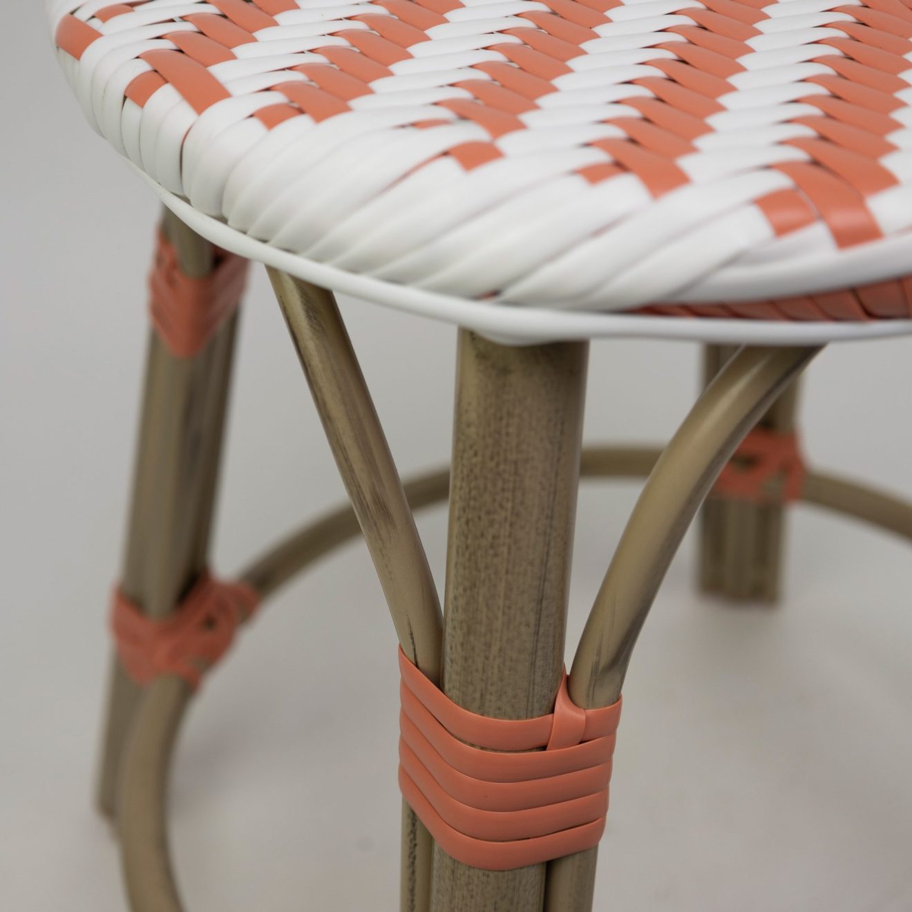 96915980 Hocker Todd Roze Wit 6hr