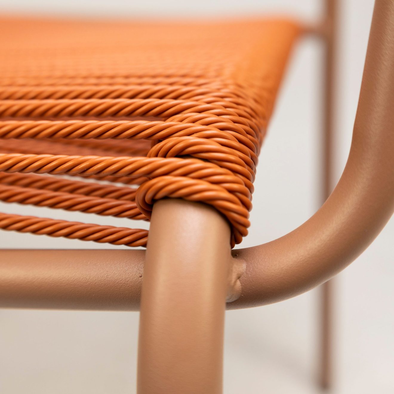 96916750 Terrasstoel Twist Oranje 10hr