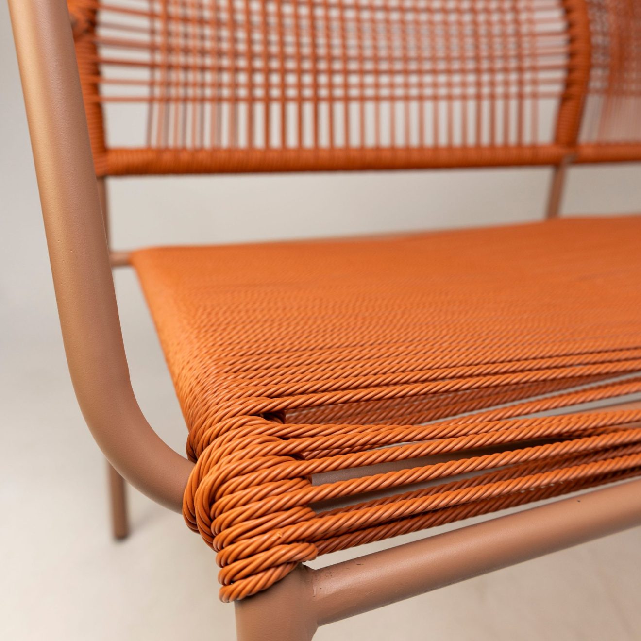 96916790 Terrasbank Twist Oranje 7hr