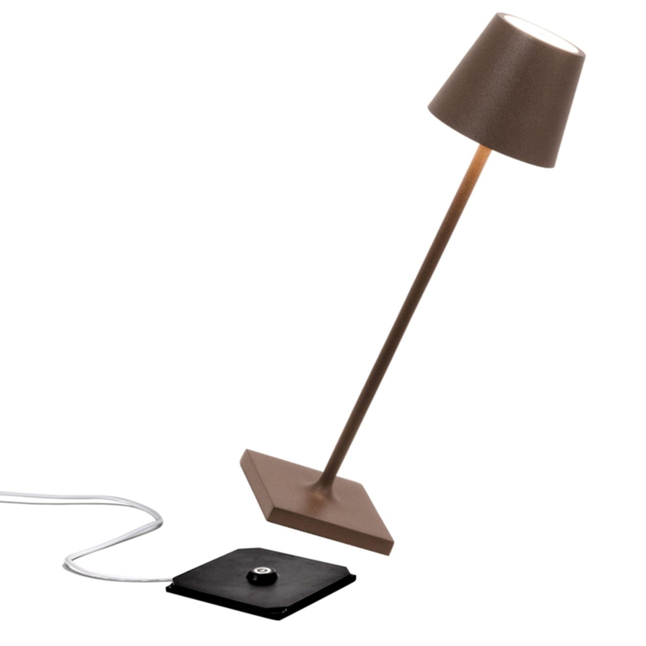 97113440 Tafellamp Poldina Micro Bruin 2hr