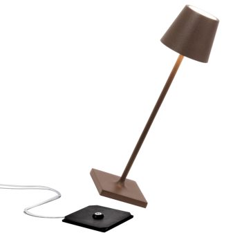 97113440 Tafellamp Poldina Micro Bruin 2hr