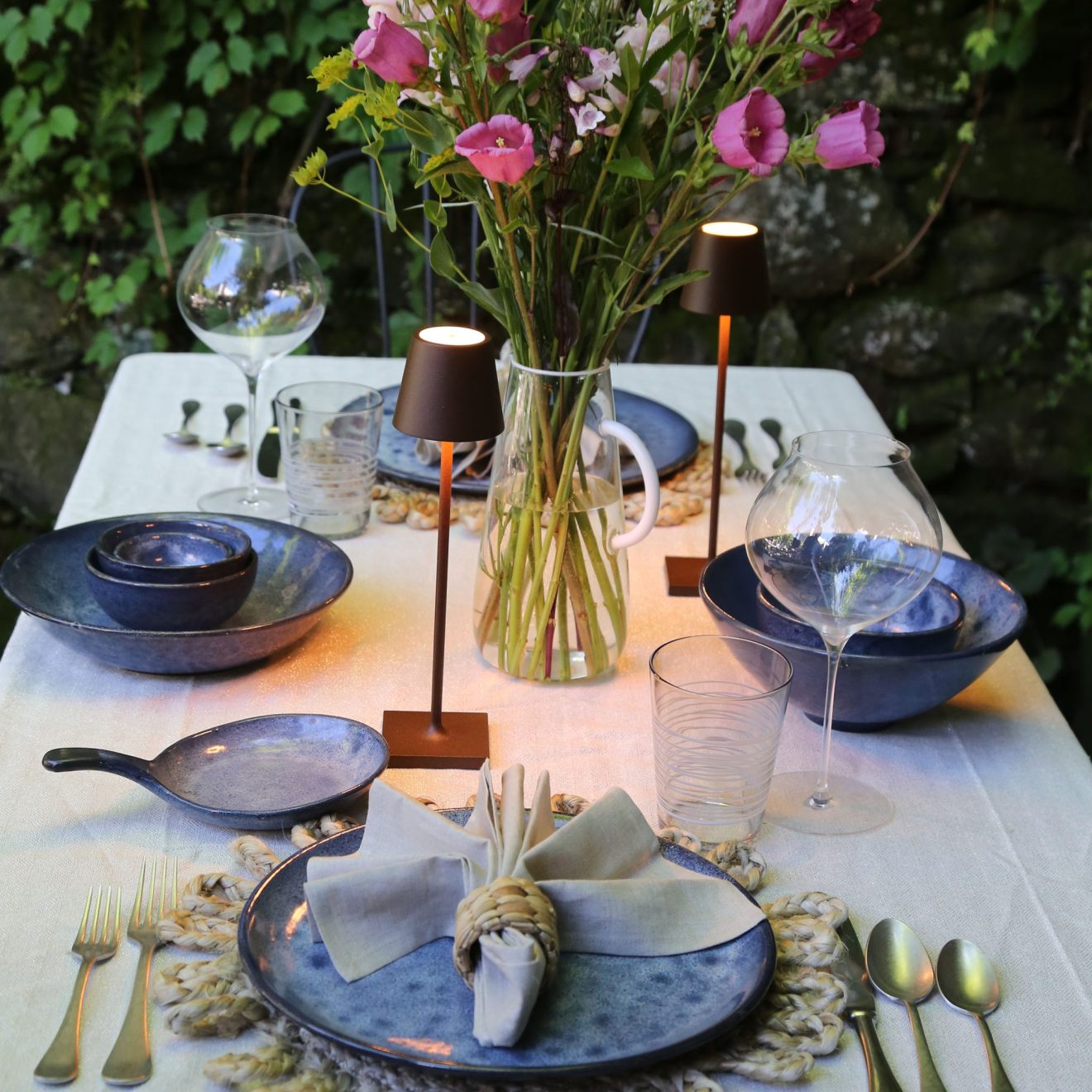 97113440 Tafellamp Poldina Micro Bruin 4hr