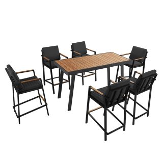 Nofi Bar Set Black | 7-piece