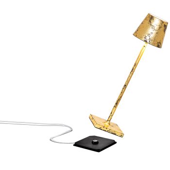 97114600 Tafellamp Poldina Micro Goud Zwart 2hr