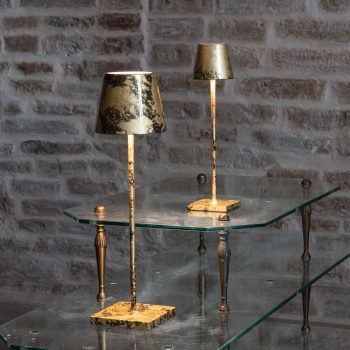 97114600 Tafellamp Poldina Micro Goud Zwart 3hr