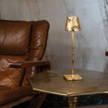 97114600 Tafellamp Poldina Micro Goud Zwart 4hr