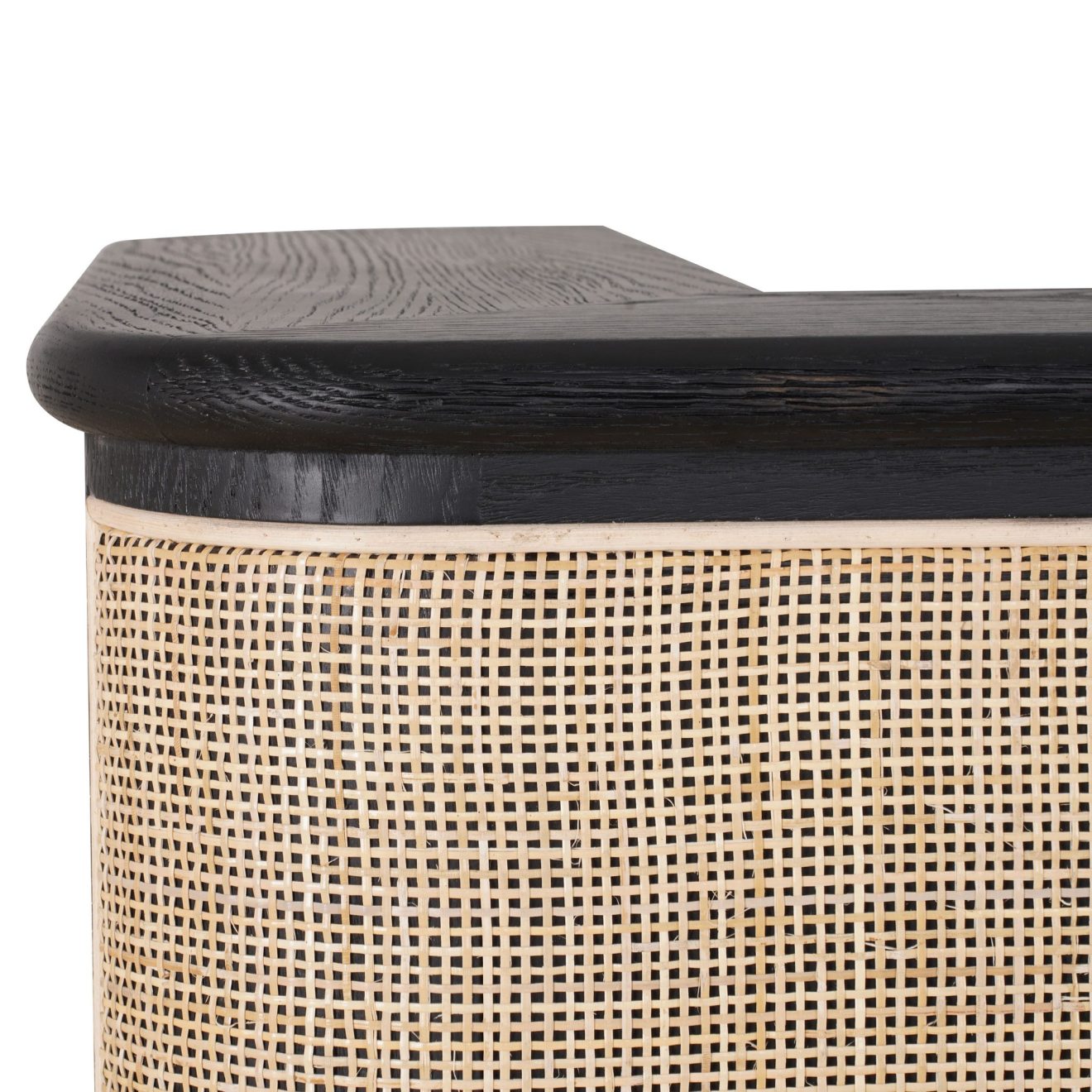 95100070 Massimo Buffetkast Zwart Eiken 6hr