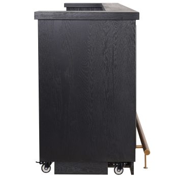 95100080 Valentina Bar Zwart Eiken 3hr