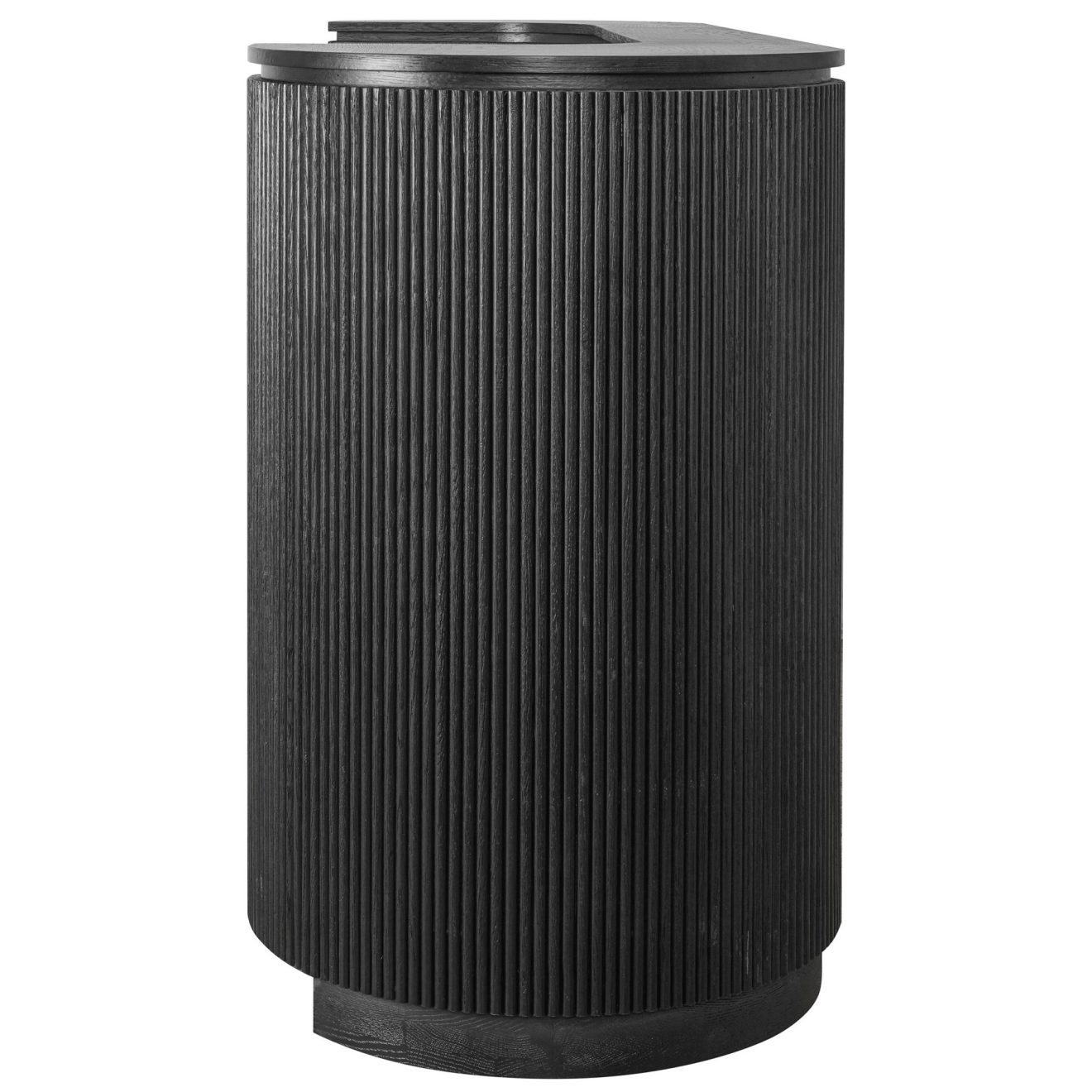 95100120 Campania Bar Zwart Eiken 3hr