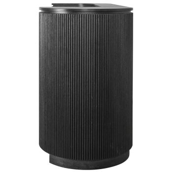 95100120 Campania Bar Zwart Eiken 3hr