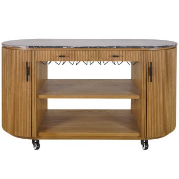 95100130 Moretti Buffetkast Naturel Eiken 2hr