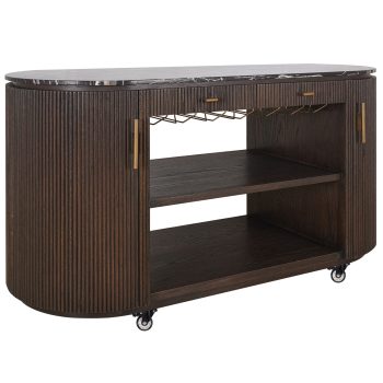 95100140 Moretti Buffetkast Bruin Eiken 1hr