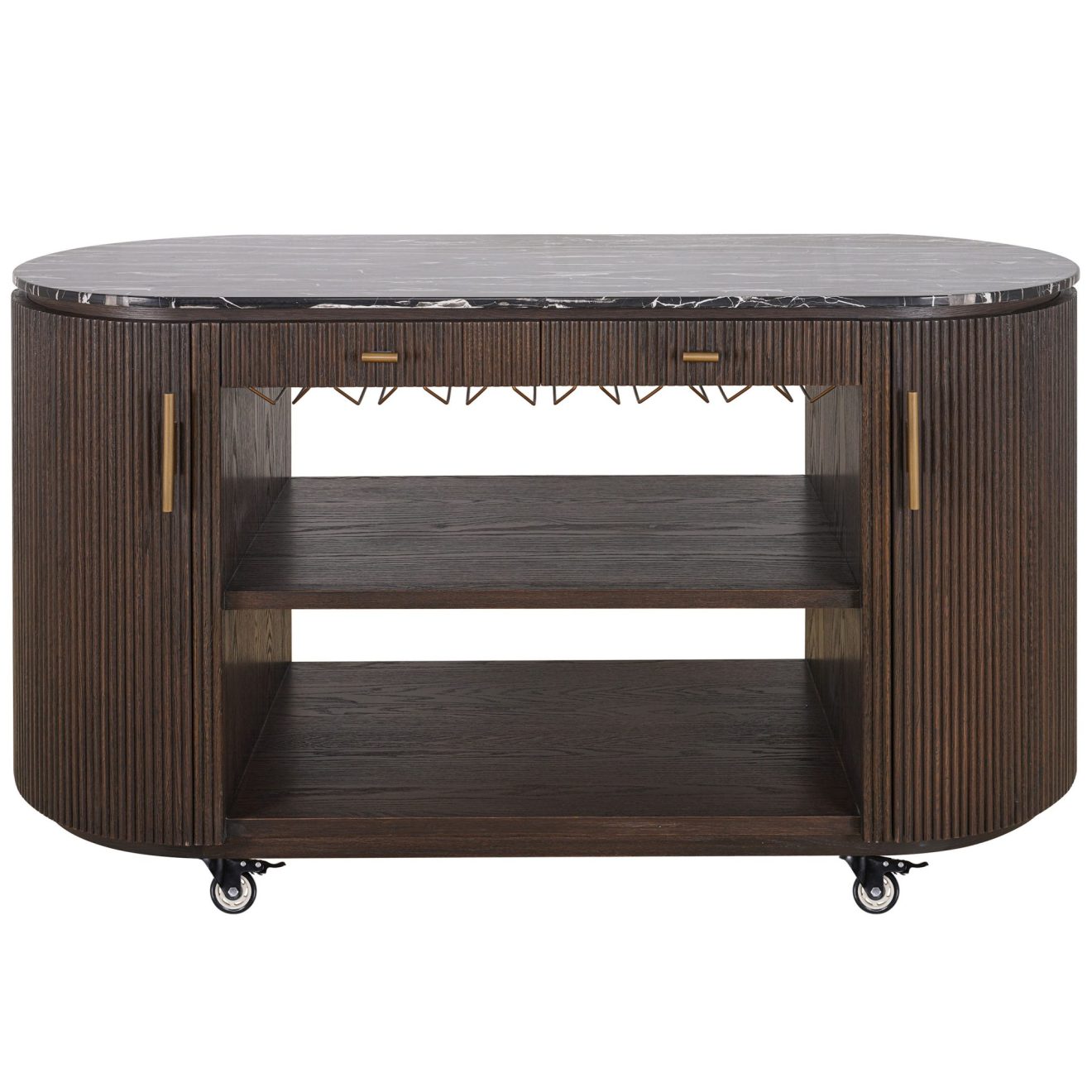 95100140 Moretti Buffetkast Bruin Eiken 2hr