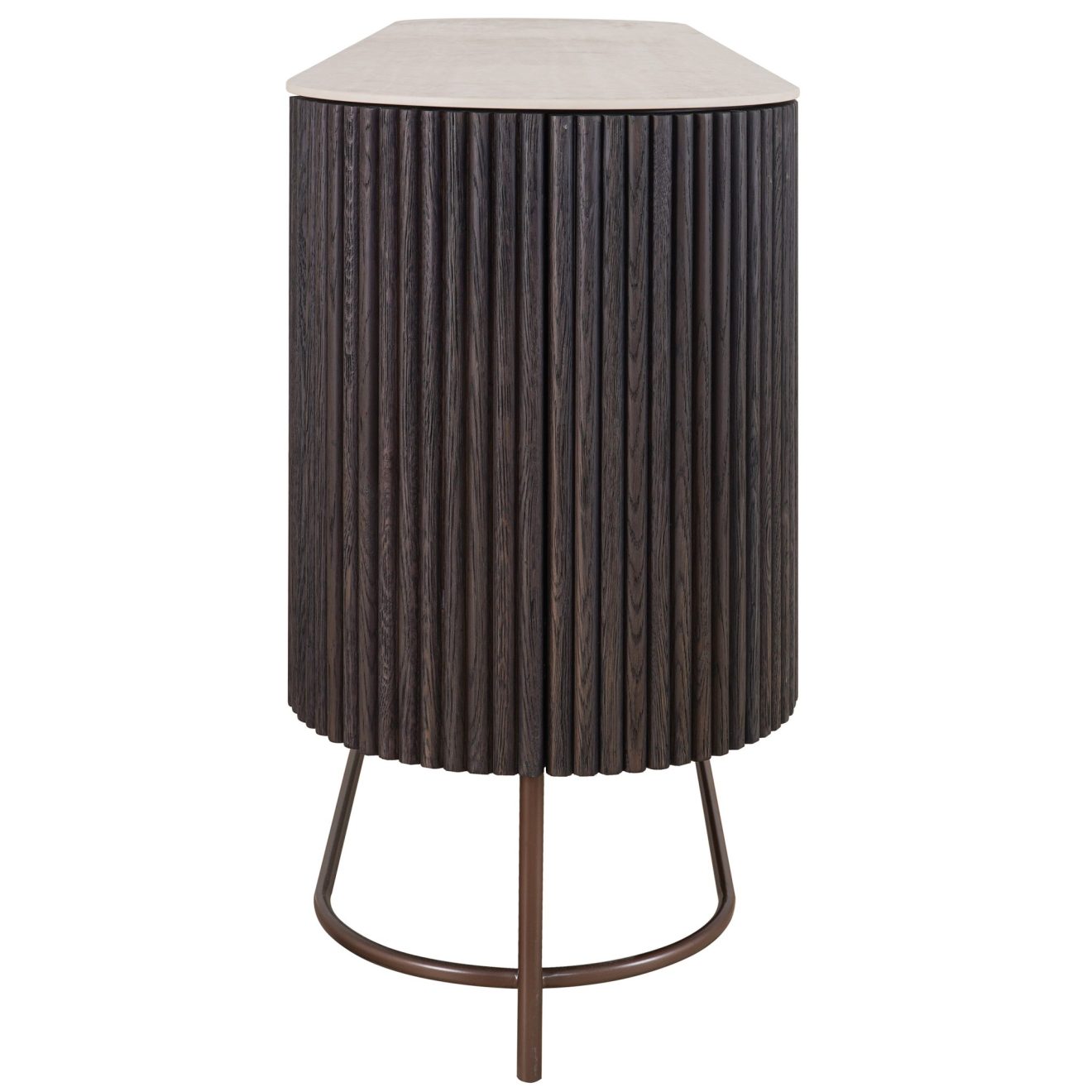 95100150 Puglia Dressoir Zwart Eiken 3hr