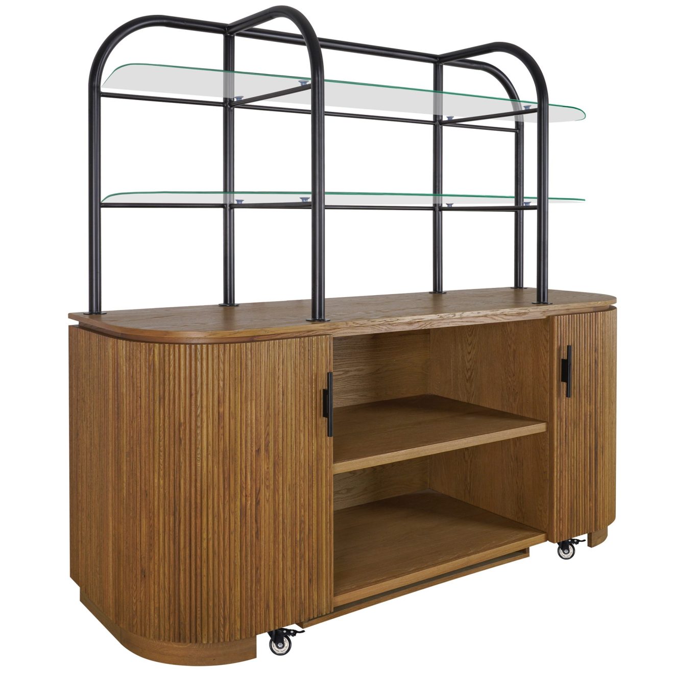 95200010 Salerno Wandkast Naturel Eiken 1hr