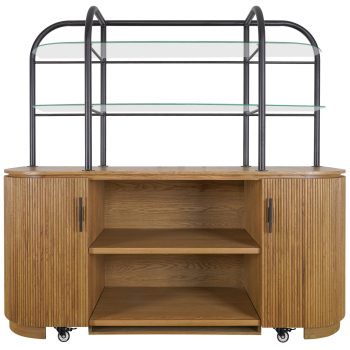 95200010 Salerno Wandkast Naturel Eiken 2hr