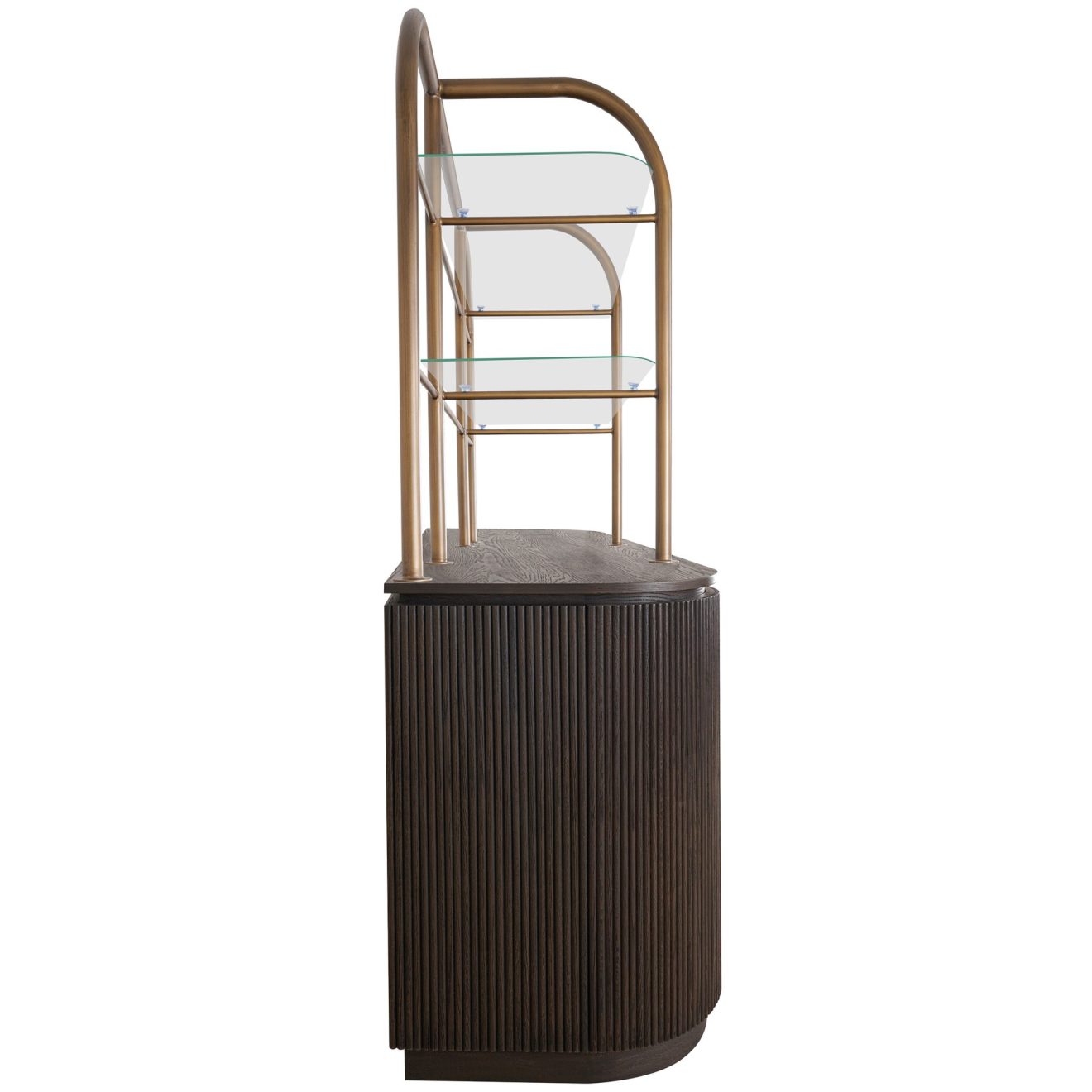 95200020 Salerno Wandkast Bruin Eiken 3hr