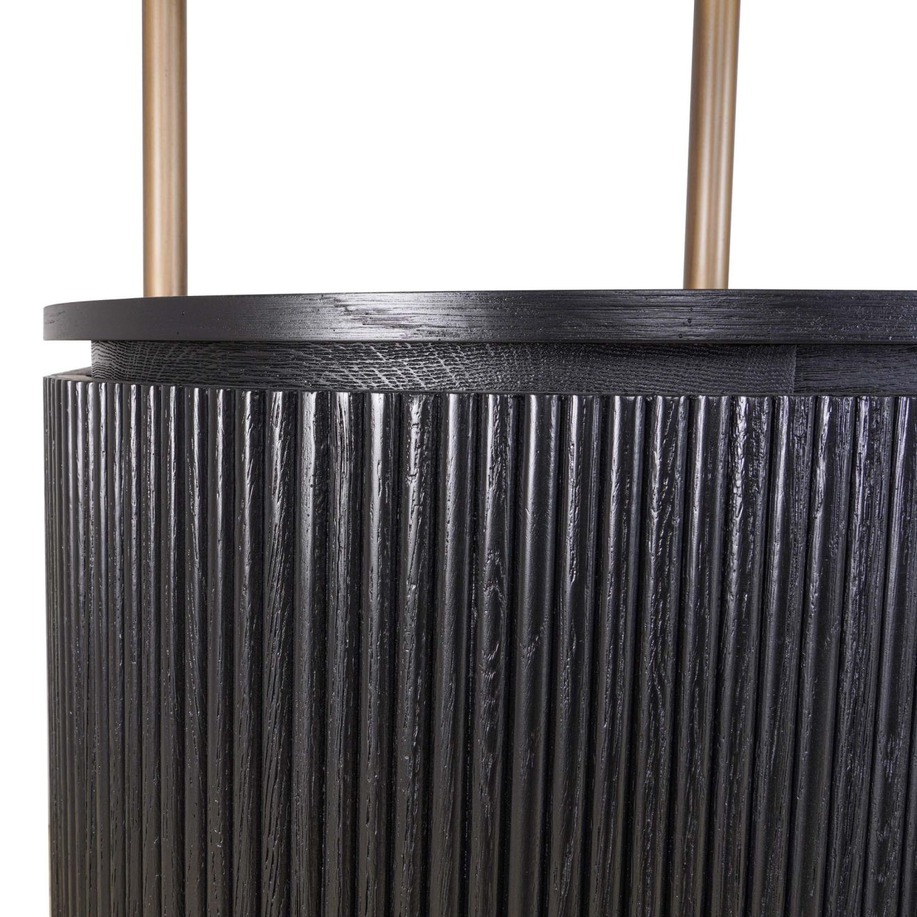 95200030 Salerno Wandkast Zwart Eiken 6hr