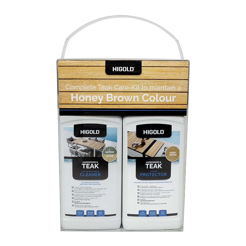 95412610 Higold Teak Care Kit Clean Protect 1