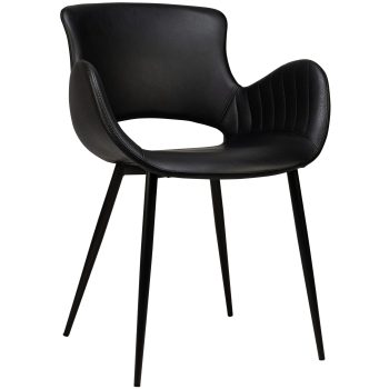 96124550 Kensi Armstoel Zwart 1hr