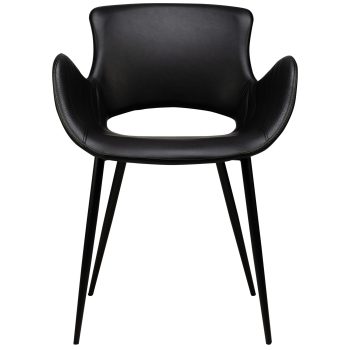 96124550 Kensi Armstoel Zwart 2hr