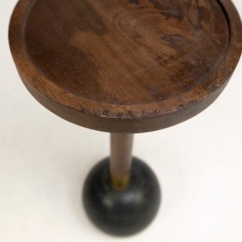 96411890 Bijzettafel Osaka Zwart Marmer 2hr