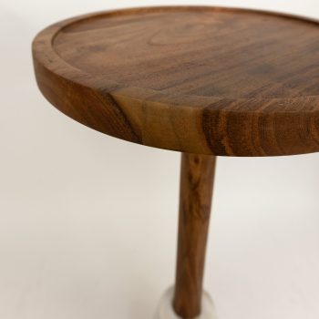 96411920 Bijzettafel Taori Wit Marmer 4hr