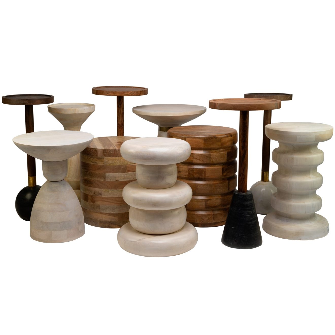 Set Van 11 Bijzettafels Sfeer 1hr