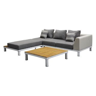 Polo 2.0 Lounge Set - Grey | 3-piece