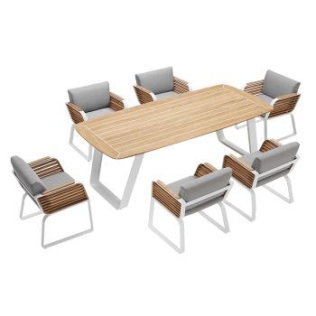 95411860 Wing Dining Grey 1