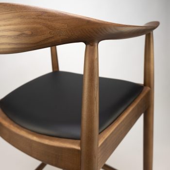 96206180 Nordic Barkruk Ash Zwart Pu 5hr