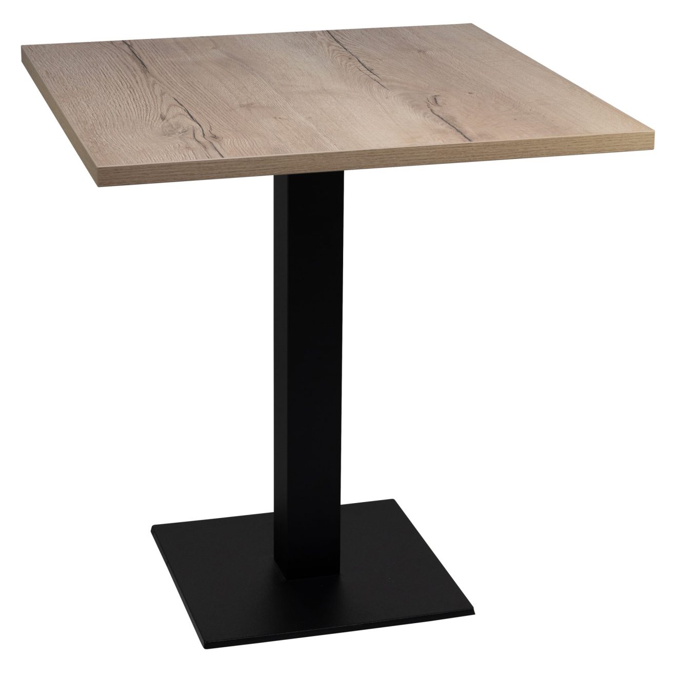 96304593 Onderstel Rivas Zwart 96800830 Tafelblad T600 Melamine