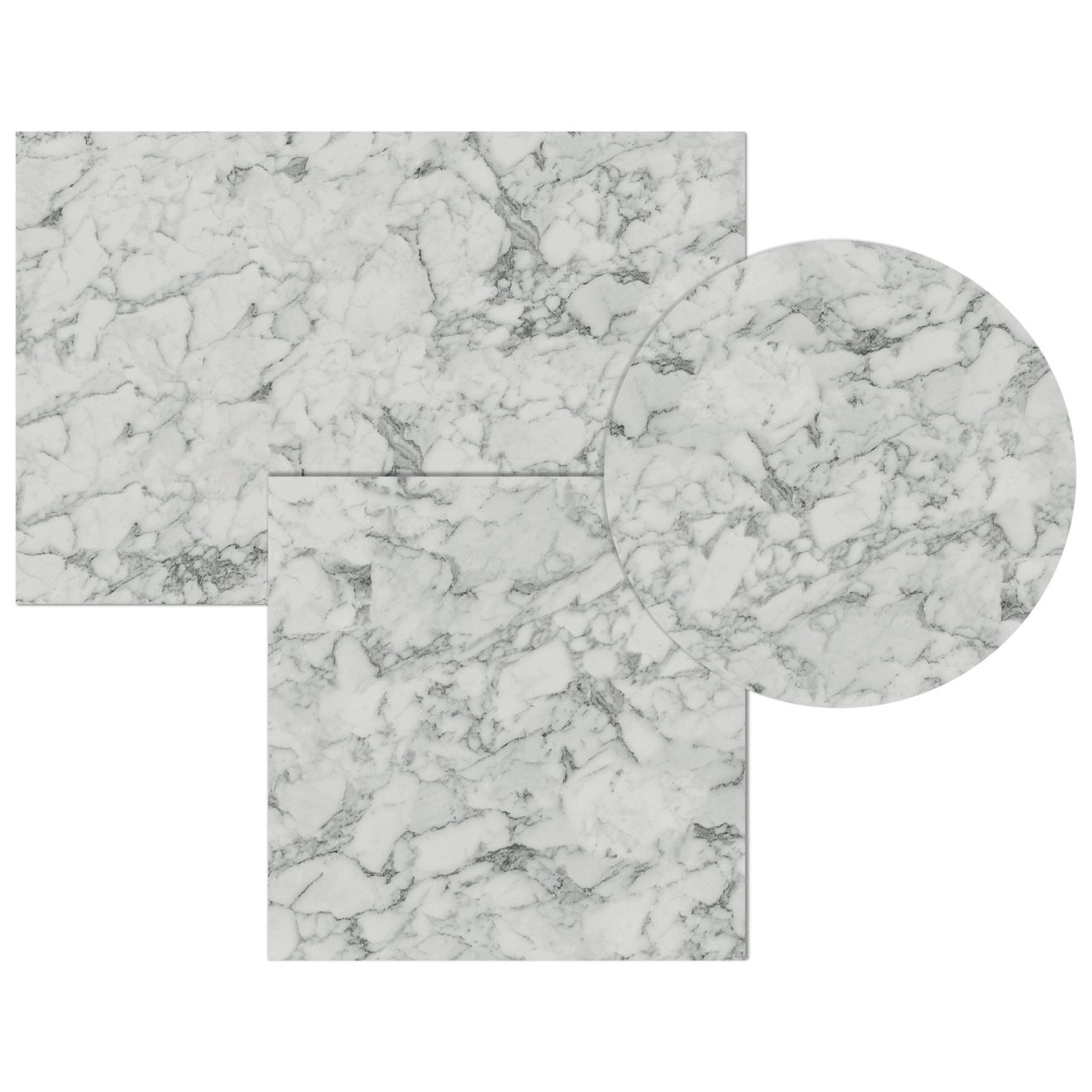 Melamine T566 Wit Marmer 1hr