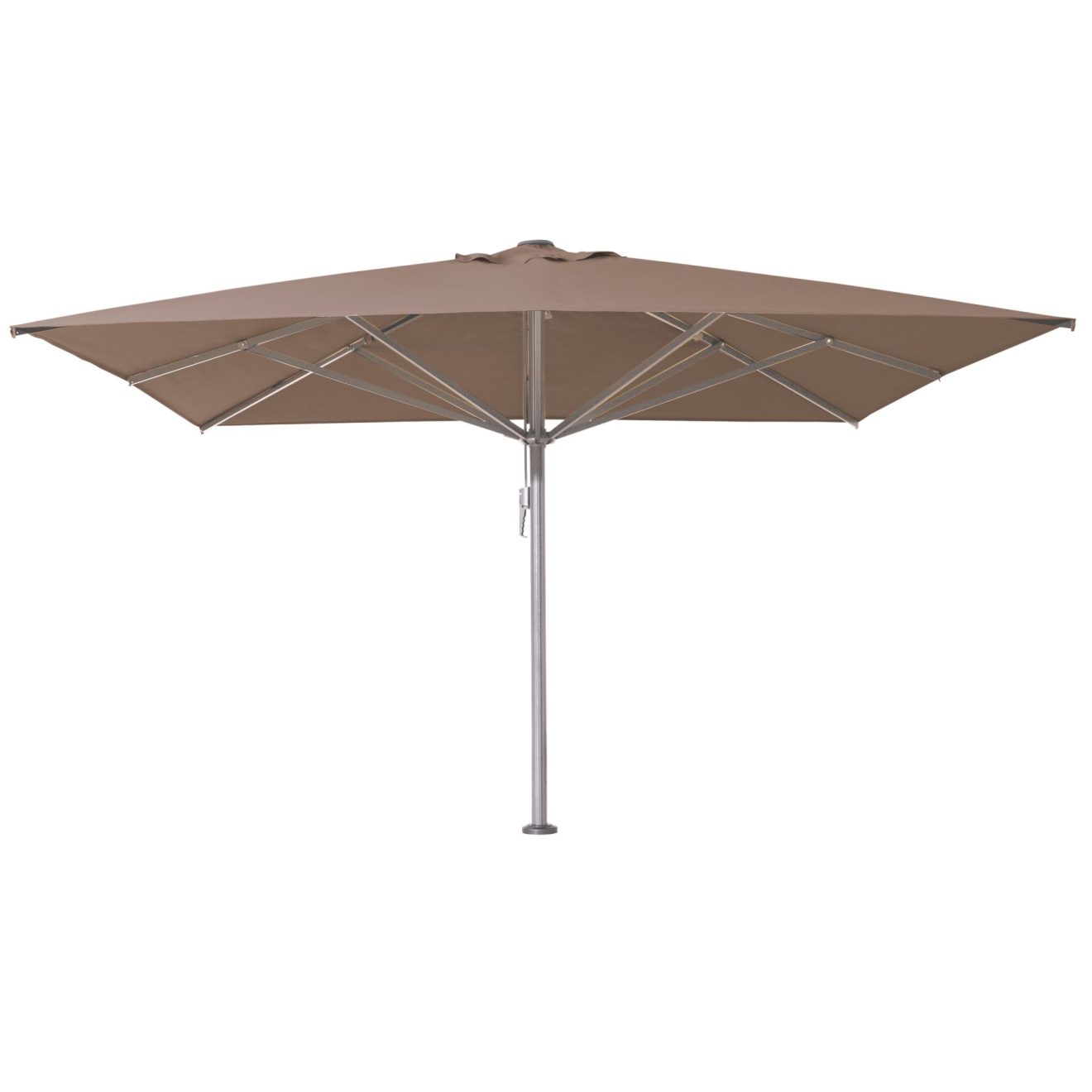 Liva Parasol Taupe Platframe 1hr