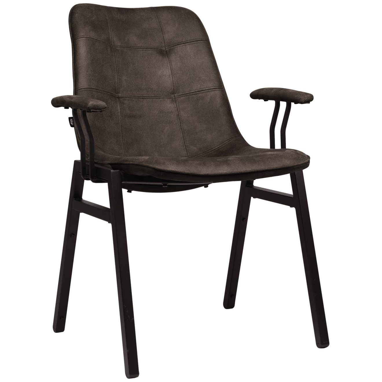 96807390 Stackchair Set Armleuningen Antraciet 4hr