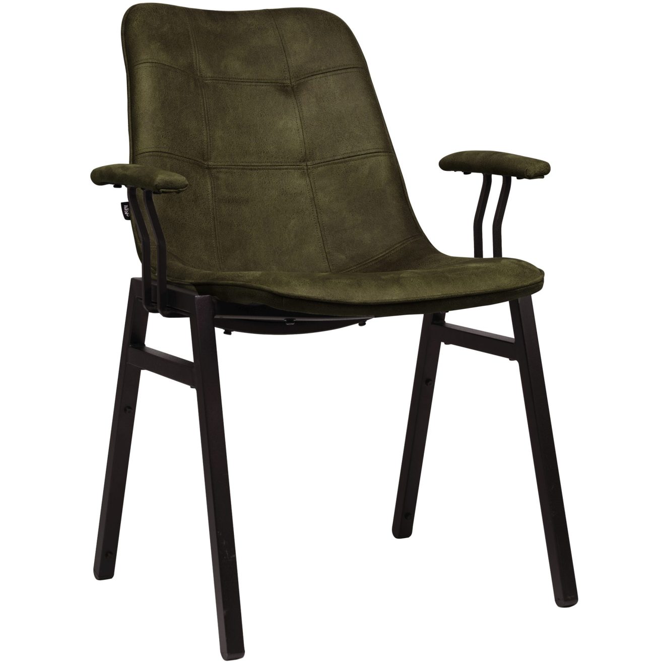 96807530 Stackchair Set Armleuningen Army 4hr