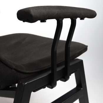 9680 Stackchair Set Armleuningen Black 1hr