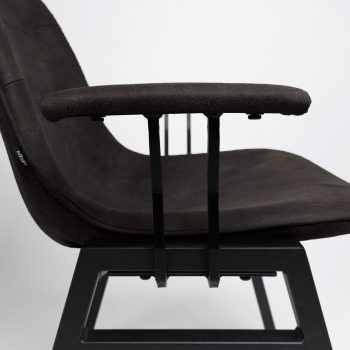 9680 Stackchair Set Armleuningen Black 3hr