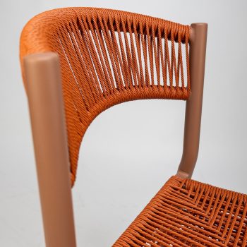 96917290 Terrasstoel Jonah Oranje Oranje 8hr