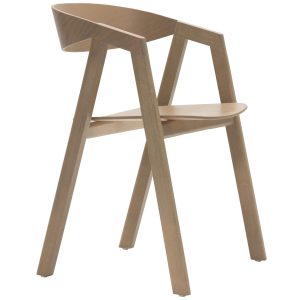 96109280 Simple Eetkamerstoel Eiken 1hr