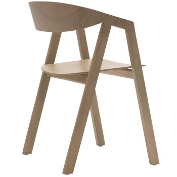 96109280 Simple Eetkamerstoel Eiken 3hr